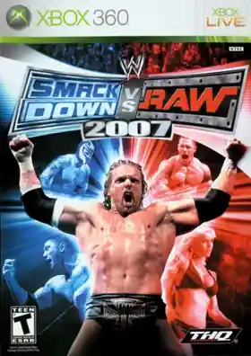 WWE SmackDown vs RAW 2007 (USA) box cover front